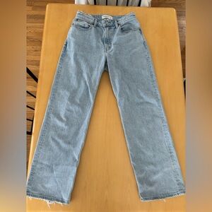 Abercrombie Curve Love 90s Relaxed High Rise Jeans, Size 27 Short